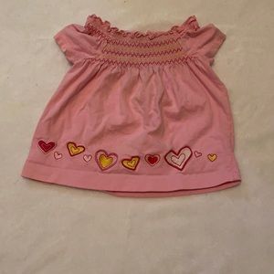 Pink Cherokee shirt 6-12 months